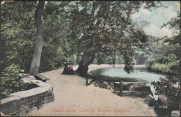 Swan Lake, Endcliffe Woods, Sheffield, Yorkshire, 1910 - Valentine's Postcard - Sheffield