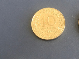 Münze Münzen Umlaufmünze Frankreich 10 Centimes 1996 - 10 Centimes