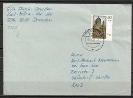 DDR, MiNr. 3359, Portoger. Brief Von Dresden Nach Ottendorf-Okrilla; F-364 - Cartas