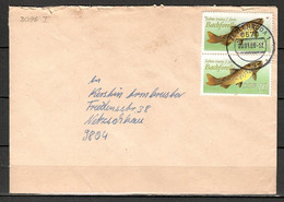 DDR, MiNr. 3096 I (2x), Portoger. Brief Von Zeulenroda Nach Netzschkau; F-369 - Cartas