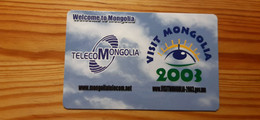 Prepaid Phonecard Mongolia, Telecom Mongolia - Mongolia