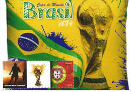 CARTE MAXIMUM - MAXIMUM CARD - MAXIMUM KARTE - CARTOLINA MAXIMA - PORTUGAL - FOOTBALL - COUPE DU MONDE - BRÈSIL / BRAZIL - 2014 – Brazil