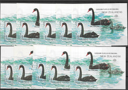 NICARAGUA Nº HB 199 DIEZ SERIES - Swans