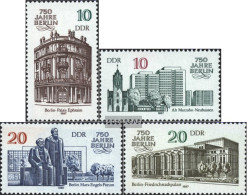 DDR 3075-3078 (complete Issue) Unmounted Mint / Never Hinged 1987 750 Years Berlin - Nuevos