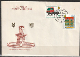 DDR 1978 MiNr.2353 - 2354  Leipziger Herbstmesse 1978 ( D 6725 ) Günstige Versandkosten - Cartas