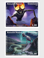 Groenland / Greenland - Postfris / MNH - Complete Set Spookverhalen 2022 - Nuovi