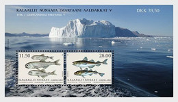 Groenland / Greenland - Postfris / MNH - Sheet Vissen 2022 - Nuovi