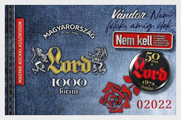 Hongarije / Hungary - Postfris / MNH - Sheet Rockklassiekers 2022 - Neufs