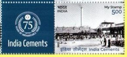 INDIA New ** 2022 India Cements , Construction, Engineering, Civil, Architecture MNH  (**) Inde Indien - Unused Stamps