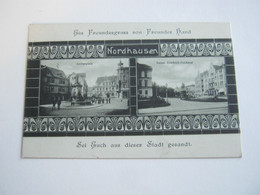 NORDHAUSEN, Schöne Karte Um 1910,    Siehe  2 Abbildungen - Nordhausen