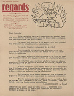 Tract Anti CED Communauté Européenne De Défense Publicité Pour Journal Regard Anti Allemand Journal Communiste - 1701-1800: Précurseurs XVIII
