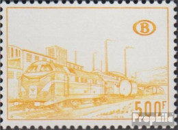 Belgien EP345 (kompl.Ausg.) Postfrisch 1968 Diesellokomotive - Ungebraucht