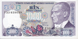 TURKEY TURQUIA 1000 LIRASI P 196 1970 UNC SC NUEVO - Turquie