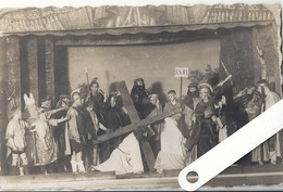 Haut Rhin Soultz, Carte Photo Seckler Boetsch, Théâtre 1933, Passion - Soultz