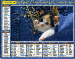 Almanach PTT - Jean Cartier-Bresson - 1997 - Yvelines - Grand Format : 1991-00