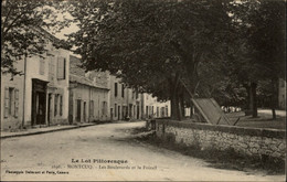 46 - MONTCUQ - Boulevards Et Le Foirail - Le Lot Pittoresque - Montcuq