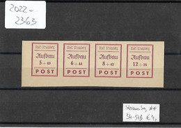 Lokalpost, Strausberg, Michel Nr.34-7B, Postfrisch, Selten Im Angebot, Siehe Photo - Zone Soviétique