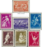 Bulgarien 1187-1193 (kompl.Ausg.) Postfrisch 1960 Fünfjahresplan - Ungebraucht