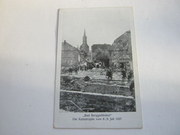 Bad Gottleuba-Berggiesshübel, Hochwasser  1927 ,Schöne Karte ,    Siehe  2 Abbildungen - Bad Gottleuba-Berggiesshuebel