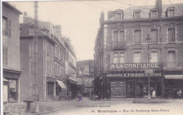 Cpa- 03- Montlucon - Rue Du Faubourg St Pierre  Horlogerie Pierre- Edi Londet N°14 - Montlucon