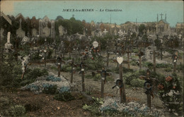 62 - NOEUX-LES-MINES - Le Cimetière - Tombes De Soldats Français - Noeux Les Mines