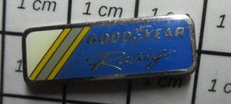 116c Pin's Pins / Beau Et Rare / SPORTS / AUTOMOBILE PNEUS GOODYEAR RACING - Car Racing - F1