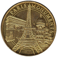 A75000-01 - JETON TOURISTIQUE ARTHUS B. - Paris Monuments - 2010.4 - 2010