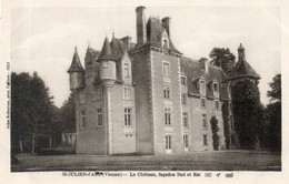 - 86 - St-JULIEN-l'ARS (Vienne) - Le Château, Façade Sude Et Est - - Saint Julien L'Ars