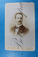 CDV Photographie Artistique    Ph. De Bauw Ixelles Henry Lambreck? 1901 Charles Beauchez - Old (before 1900)