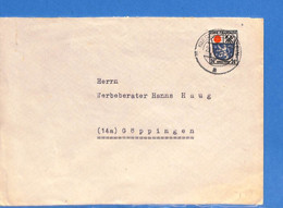 Allemagne Zone Française 1948 Lettre De Niederlahnstein (G11431) - Sonstige & Ohne Zuordnung
