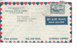 57282) Canada C.A.P.O. No.10 Goose Bay  Postmark Cancel 1944 R.C.A.F. Military Mail - Postal History
