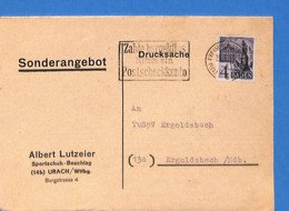 Allemagne Zone Française 1949 Carte Postale De Freiburg (G11448) - Sonstige & Ohne Zuordnung