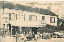 LES ESSARTS LE ROI-maison Fournier-route Nationale-hôtel-restaurant-garage-mécanicien(état) - Les Essarts Le Roi