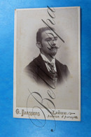 CDV Photographie Artistique Moustache Snorren Snor Lot X 5 Pc /stuks - Old (before 1900)