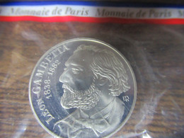 Pièfort  Ag 1982 10 Francs Gambetta - Errores Y Curiosidades