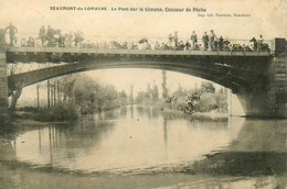 Beaumont De Lomagne * 1904 * Concours De Pêche à La Ligne , Le Pont Sur La Gimone * Pêcheurs - Beaumont De Lomagne