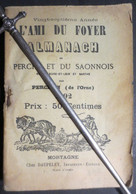 Almanach - L'Ami Du Foyer Almanach Du Perche Et Du Saonnois - Eure - Eure Et Loir - Sarthe - Perchon - 1892 - - Non Classés