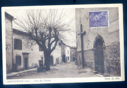 Cpa Du 83 Montauroux Place De L' église --   AOUT22-64 - Montauroux