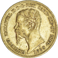 Monnaie, États Italiens, SARDINIA, Vittorio Emanuele II, 20 Lire, 1859, Genoa - Piemonte-Sardinië- Italiaanse Savoie