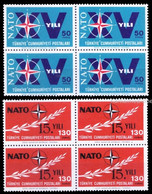Turkey 1964 MNH 2v Blk, NATO, 15th Anniversary - NATO