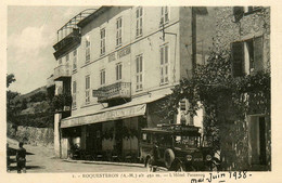 Roquesteron * Hôtel PASSERON * Autobus Nice Roquesteron * Bus Car Autocar - Andere & Zonder Classificatie