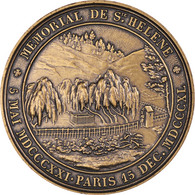 France, Médaille, Mémorial De Sainte-Hélène, History, FDC, Bronze - Altri & Non Classificati
