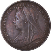 Monnaie, Grande-Bretagne, Victoria, Penny, 1900, TTB+, Bronze, KM:790 - D. 1 Penny