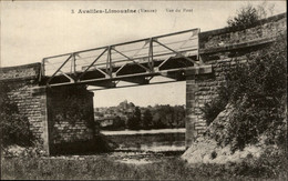 86 - AVAILLES-LIMOUZINE - Vue Du Pont, Pont De Chemin De Fer - Availles Limouzine