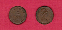 GREAT BRITAIN  1/2 NEW PENNY 1971 (KM # 914) #6867 - 1/2 Penny & 1/2 New Penny