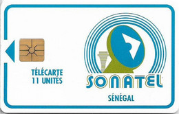 Senegal - Sonatel - Logo - 11Units, Gem1A Symm. Black, NO Transp. Moreno, Used - Senegal