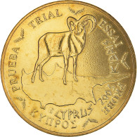 Chypre, 50 Euro Cent, Essai-Trial, 2003, SPL+, Laiton - Privatentwürfe