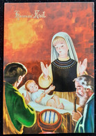 CPM - HEUREUX  NOEL - CRECHE  -  ENFANT JESUS  MARIE ET JOSEPH - Altri & Non Classificati