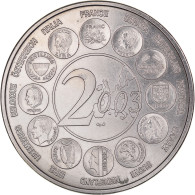 France, Médaille, L'Europe Des XV, Essai, 2003, Monnaie De Paris, FDC, Argent - Altri & Non Classificati