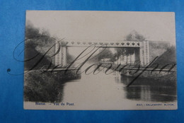 Blaton Vue Du Pont.  Kanaal Canal Peniche Binnenvaart-1903 - Bernissart